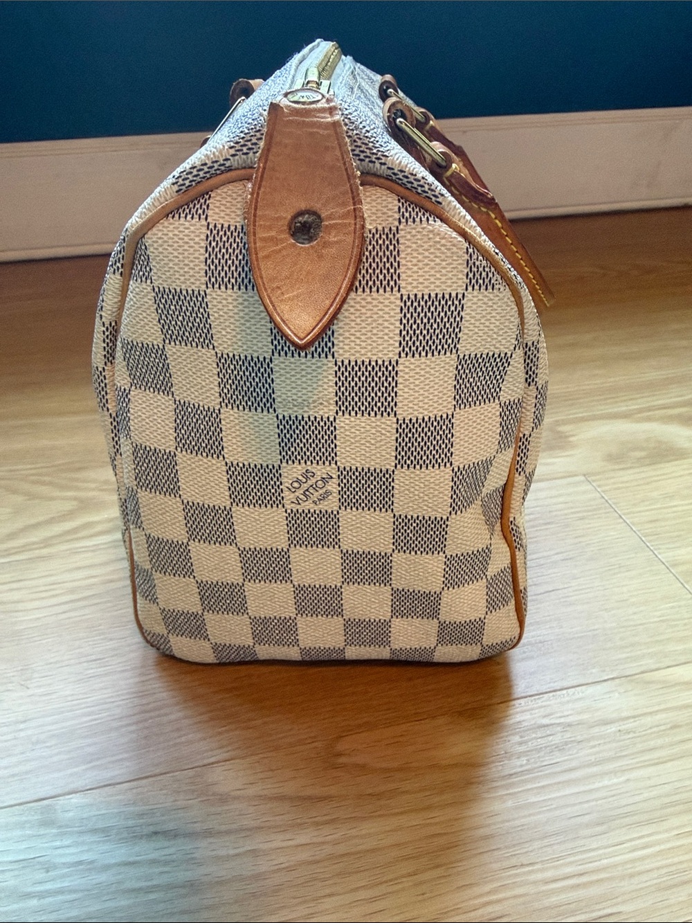 Louis Vuitton Damier Azure Speedy 25 with insert - Picture 5 of 8